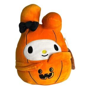 Hello Kitty Squishmallows 2024 Pumpkin My Melody Sanrio Plush 10 inch Tall NEW